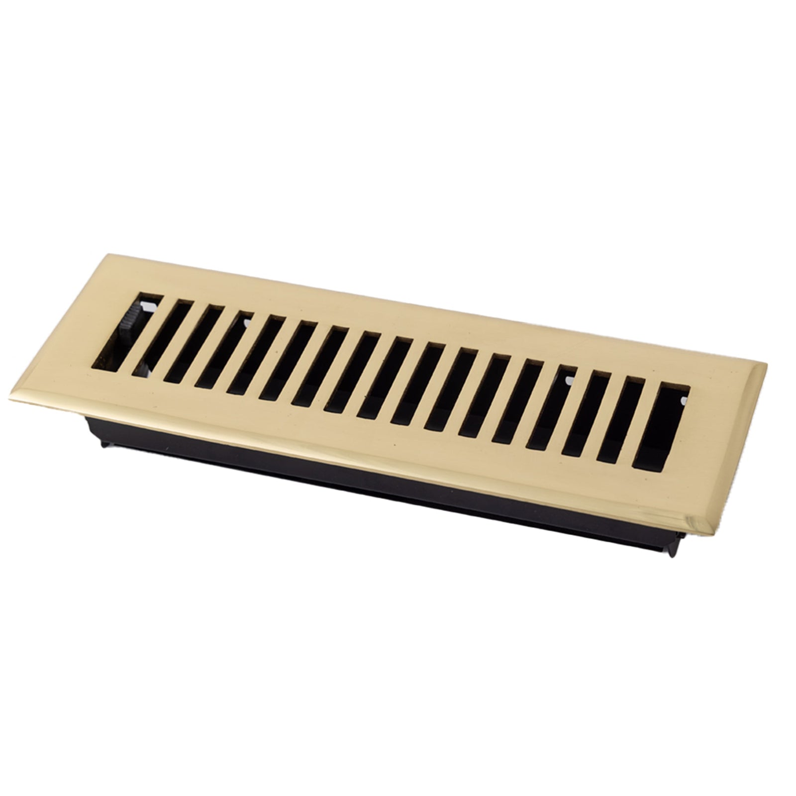 Cast Brass Contemporary Vent Covers - Polished Brass