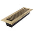 Cast Brass Contemporary Vent Covers - Polished Brass