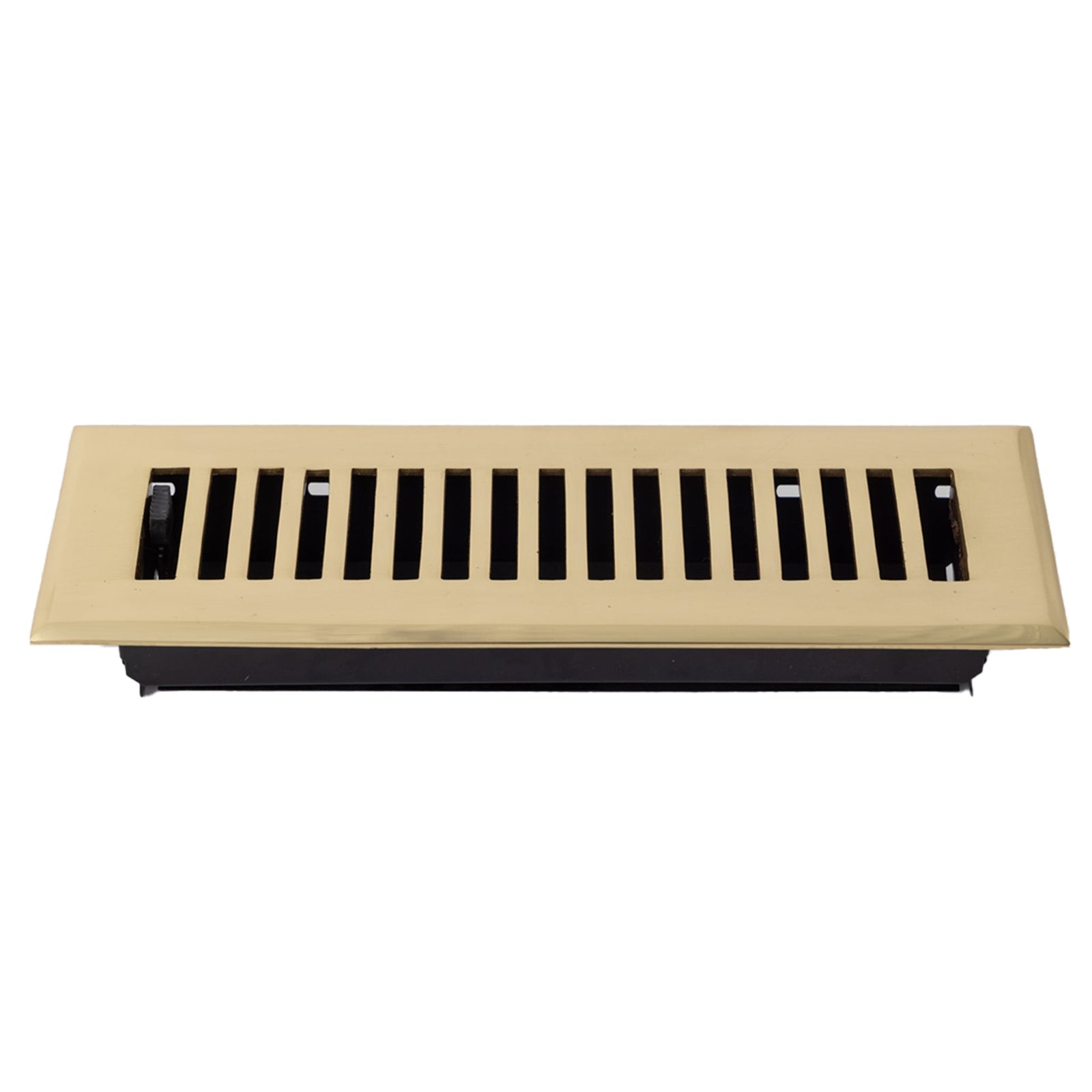 Cast Brass Contemporary Vent Covers - Polished Brass