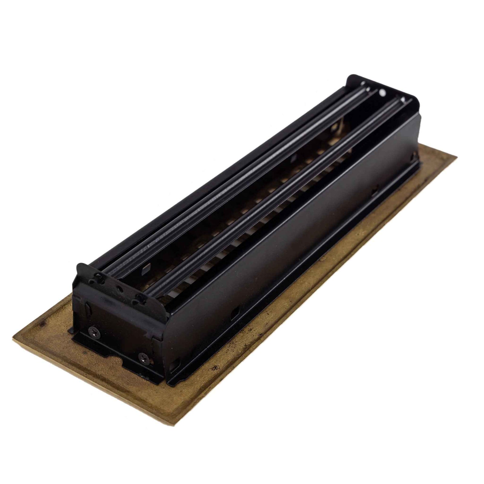 Cast Brass Contemporary Vent Covers - Polished Brass