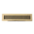 Cast Brass Contemporary Vent Covers - Polished Brass