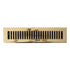 Cast Brass Contemporary Vent Covers - Polished Brass