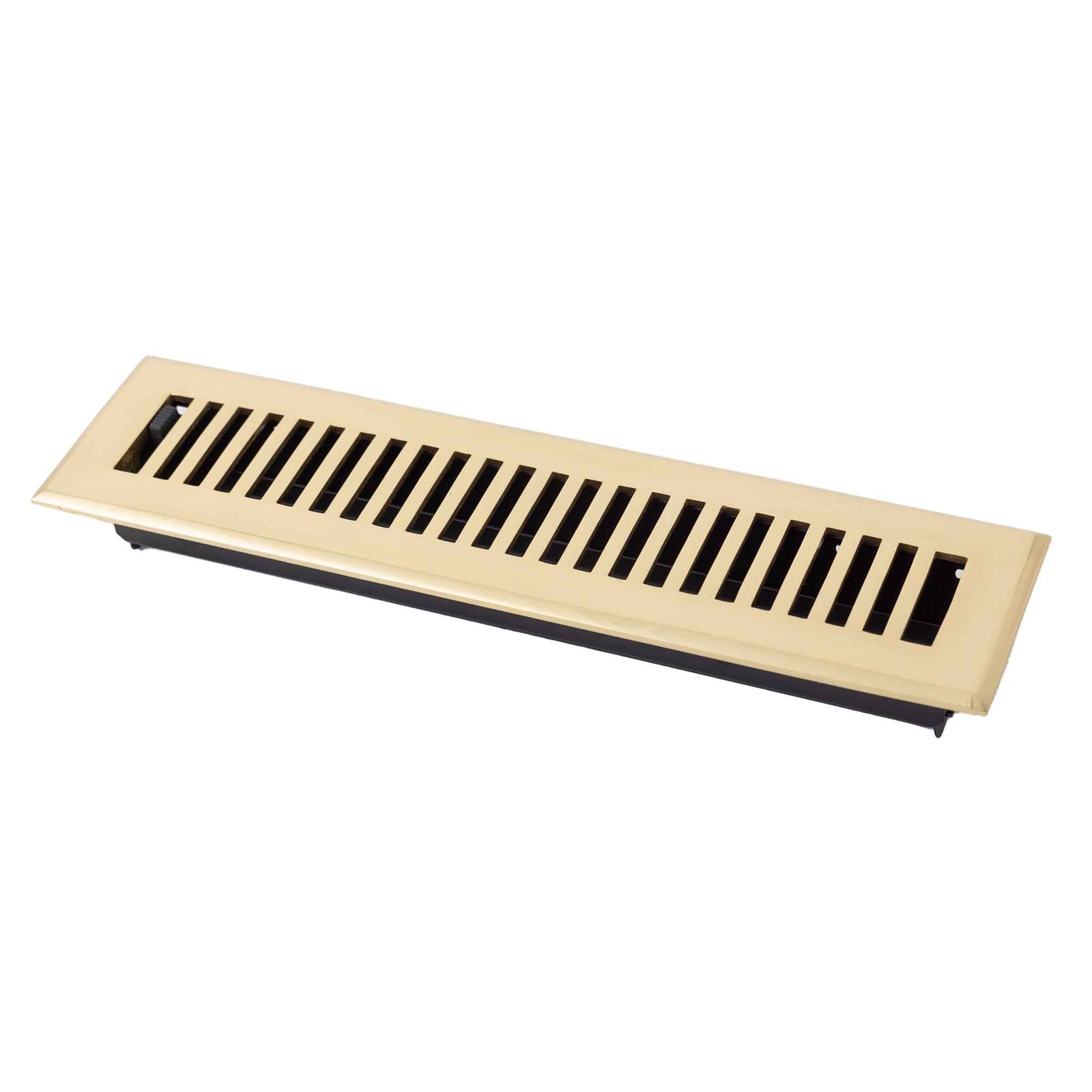 Cast Brass Contemporary Vent Covers - Polished Brass