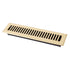 Cast Brass Contemporary Vent Covers - Polished Brass