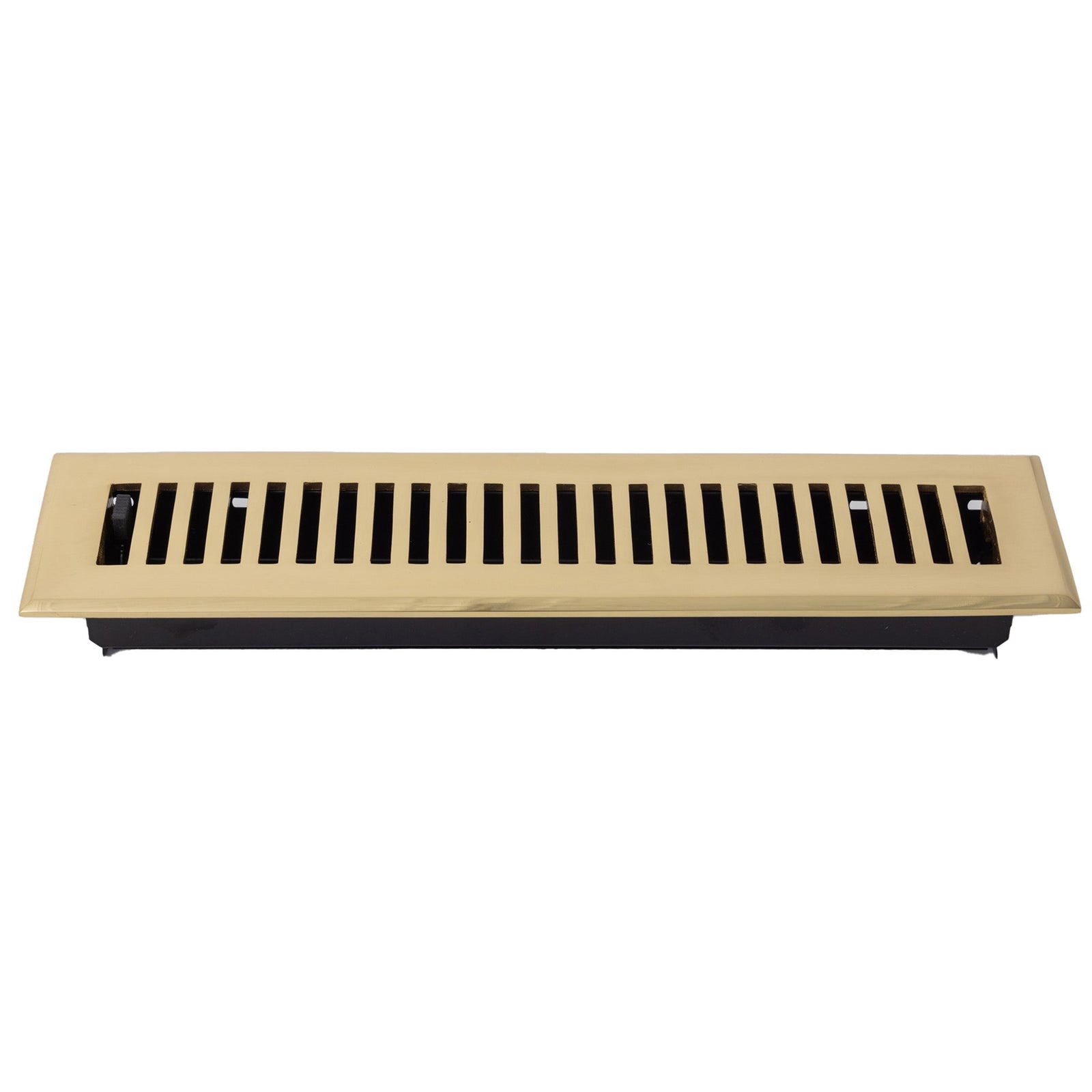 Cast Brass Contemporary Vent Covers - Polished Brass