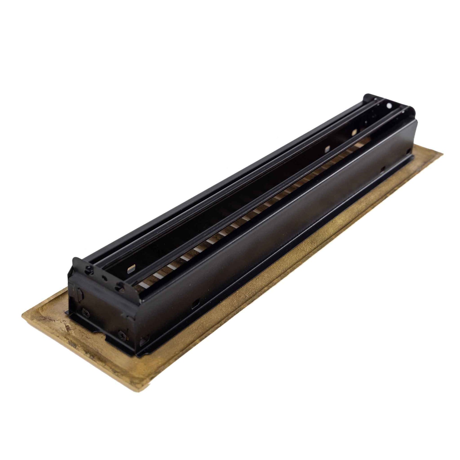 Cast Brass Contemporary Vent Covers - Polished Brass