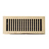Cast Brass Contemporary Vent Covers - Polished Brass