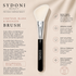 SYDONI CONTOUR, BLUSH & BRONZER BRUSH - Bionic Nano Fiber Bristles