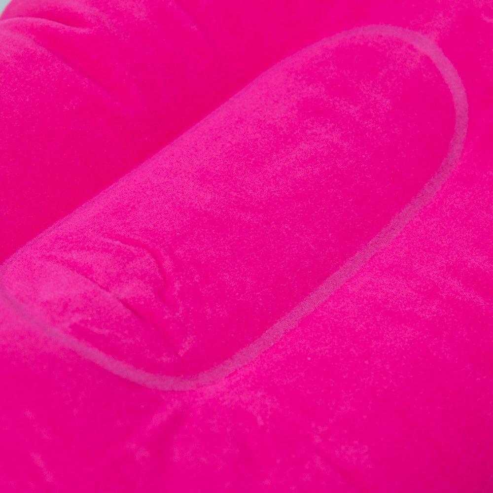 Convenient Ultralight Inflatable PVC Nylon Air Pillow Sleep Cushion Travel Bedroom Hiking Beach Car Plane Head Rest Support Inflatable Camping Travel Pillows Ultralight Inflatable Pillow Small Squared Flocked Fabric Air Pillow for Hiking Camping Traveling