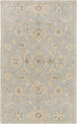 Copen Beige Floral Wool Rug
