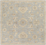 Copen Beige Floral Wool Rug