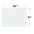 Corrugated Plastic Sheets - 24 x 36 inches - Acoustic Foam Backing
