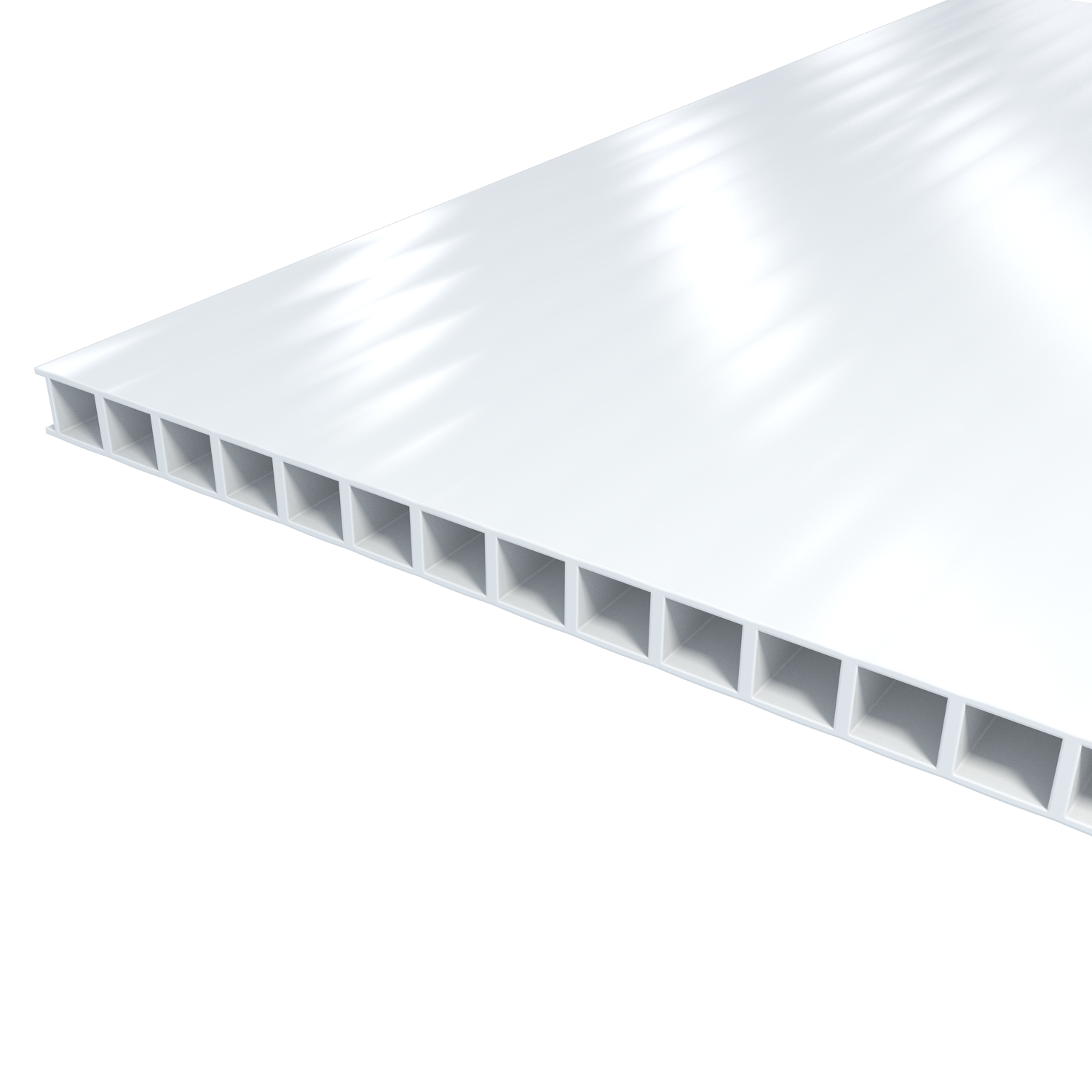 Corrugated Plastic Sheets - 24 x 36 inches - Acoustic Foam Backing