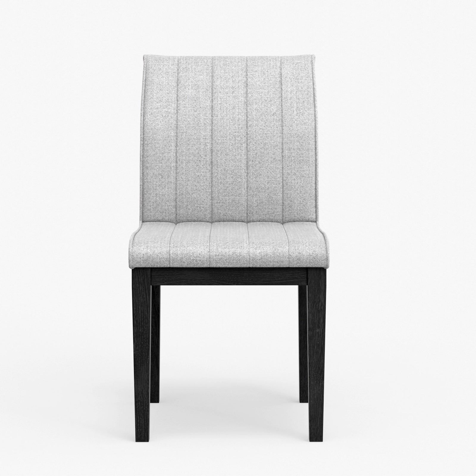 Cove Upholstered Side Chairs, Gray & Black