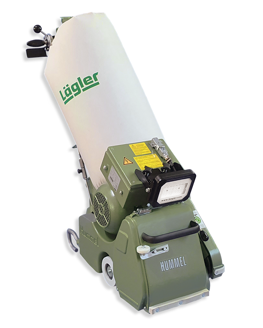 Hummel Floor Belt Sanding Machine 8" With light