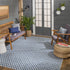 Cumby Denim Outdoor Area Carpet