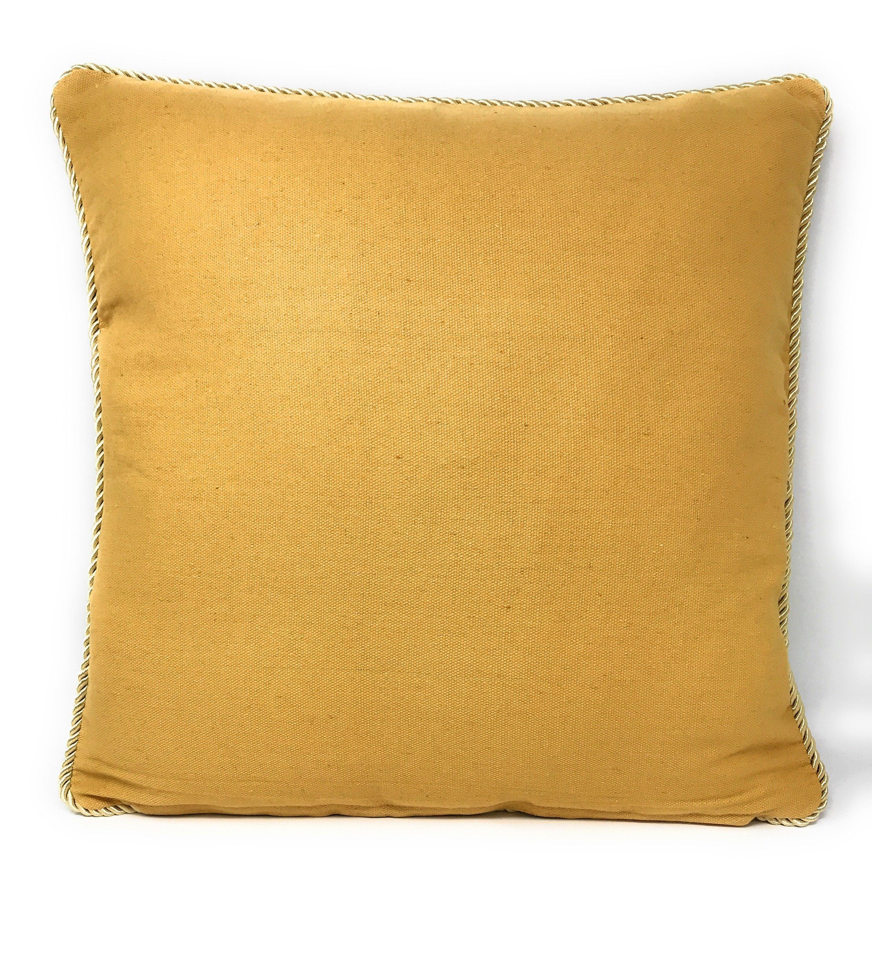 DaDa Bedding Dragonfly Dreams Elegant Insect Bug Throw Pillow Cushion Cover - 1-Piece - 18"