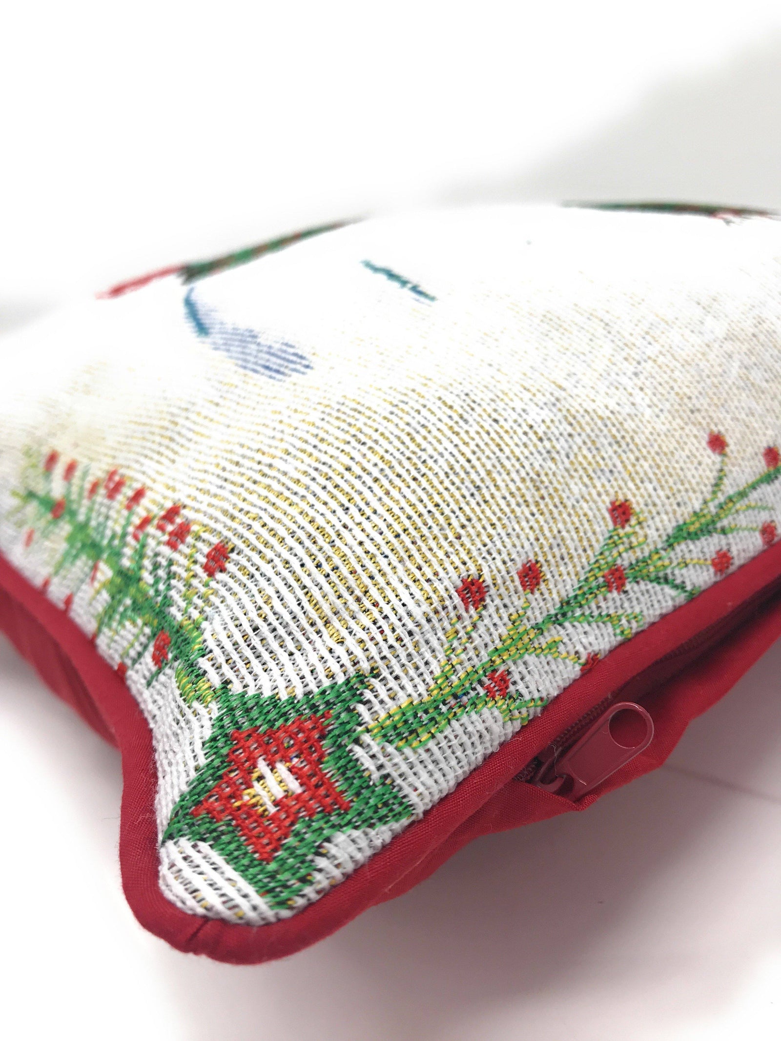 DaDa Bedding Magical Snowman Throw Pillow Cover Tapestry Cushion Cases 16