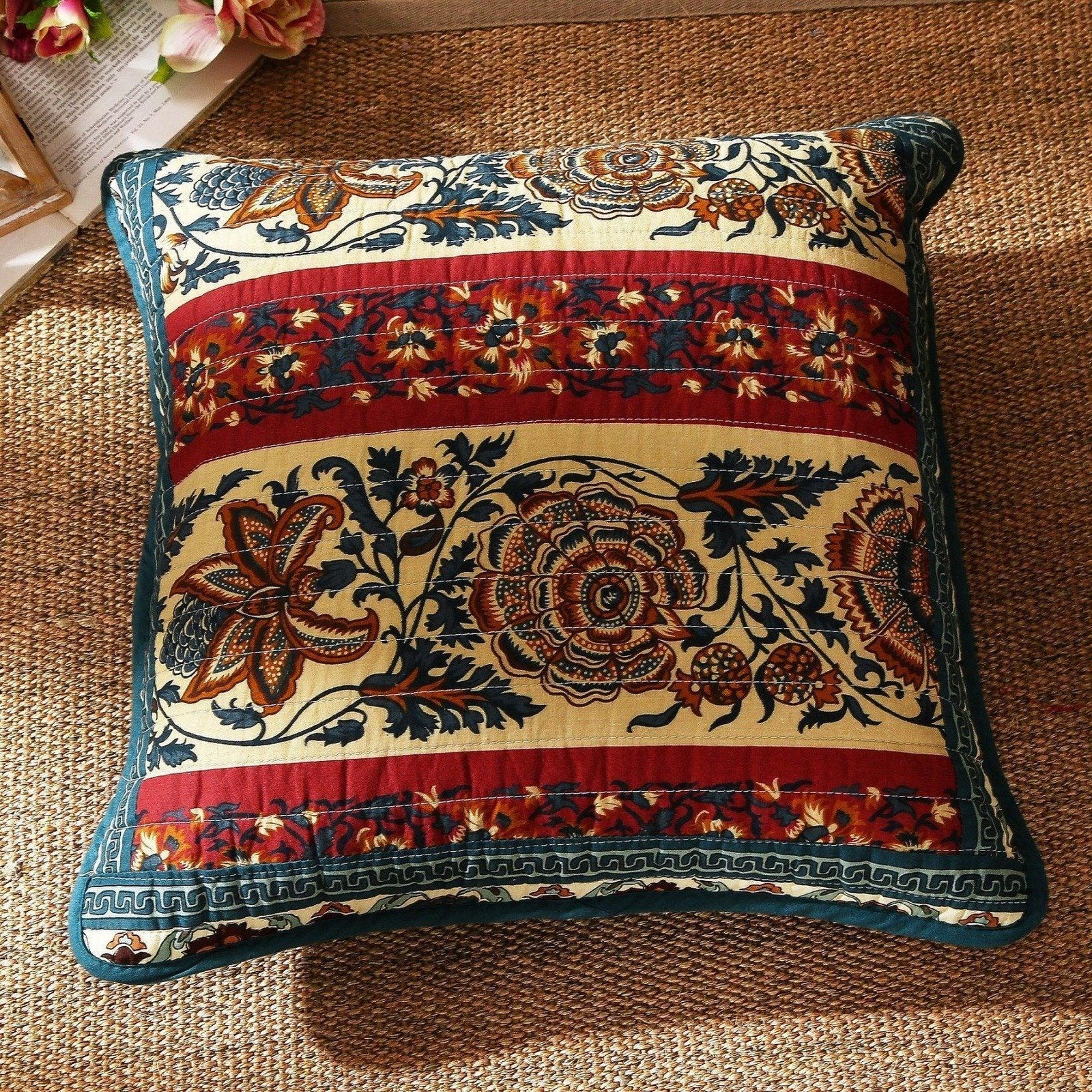 DaDa Bedding Set of Two Dark Elegance Bohemian Cushion Covers - 2 PCS - 18