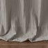 Solid Crushed Curtain Panel Pair (2 Pcs) - Grey