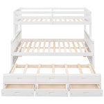 Bunk Bed With Twin Size Trundle And Drawers