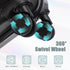 14'/20' 2-Piece ABS Spinner Wheel Luggage Set with Combination Lock