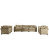 Elegant Oversized Sectional Sofa Set With Deep Seats And Flexible Layout