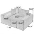 Luxury Multifunctional Sofa For Living Room