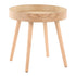 Pebble - Mid-Century Modern Side Table Set - Natural