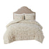 King/Cal King 3 Piece Tufted Cotton Duvet Cover Set