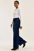 Judy Blue High-Waisted Wide-Leg Dark Wash Jeans