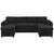 U-Shaped Sectional Sofa Bed With Storage And USB Ports