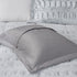 Full/Queen Back Print Long Fur Comforter Mini Set