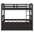 Bunk Bed With Trundle And Drawers, Arched Headboard And Footboard