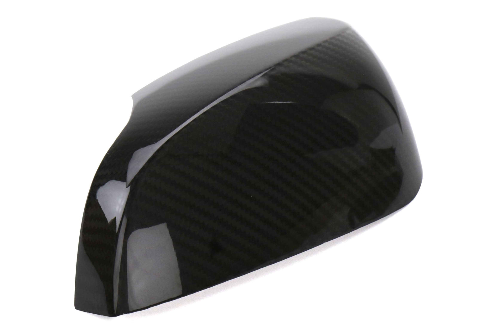 OLM Dry Carbon Fiber Mirror Covers (with Turn Signal Hole) - Gloss Carbon Fiber - 2015-2021 Subaru WRX / STI (With Turn Signal Holes)
