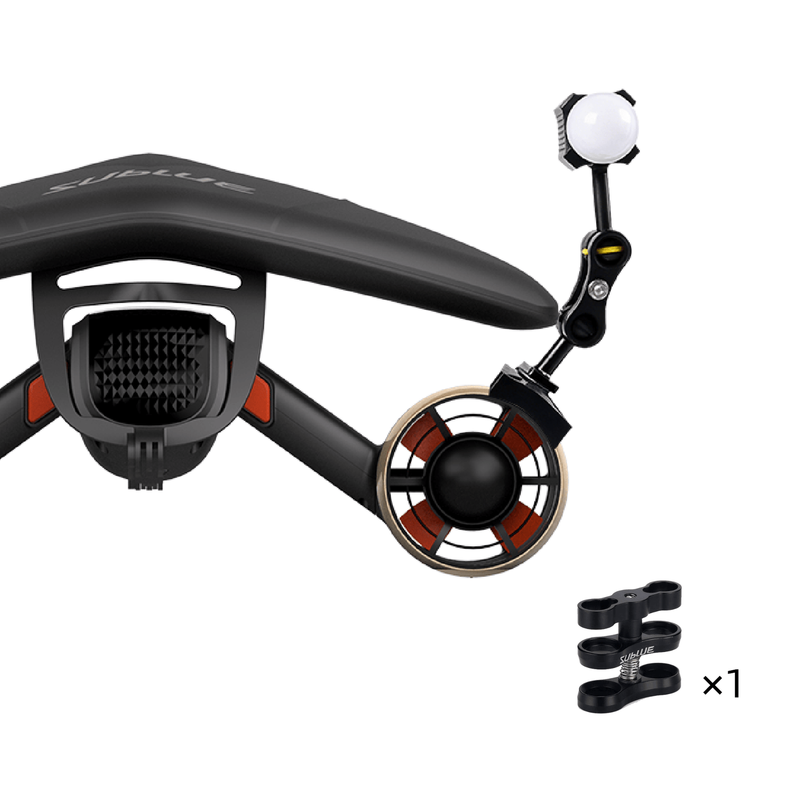 Dual-ball Butterfly Clip - Sublue Underwater Scooter
