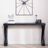 Console Table With Crossed Legs For Hallway - Black