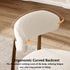 Upholstered Dining Chairs For Dining Room (Set of 2) - Beige
