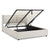 Storage Upholstered Hydraulic Platform Bed With Integrated Headboard