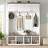 Entryway Hall Tree With Bench And Storage