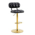 Adjustable Height Bar Stools & Footrest For Kitchen Island (Set of 2)