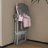Adjustable Baby High Chair 0-6 Years, Portable Infant Feeding Seat With Safety Belt, Silent Lockable Wheels