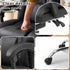 Executive Office Chair With Foot Rest, Adjustable Height - Black