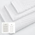 Cotton Diamond Waffle Weave Bath Towel Set - Grayson Collection