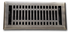 Steel Modern Vent Cover - Antique Brass