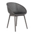 Modern Lounge Chair Set With Round Table