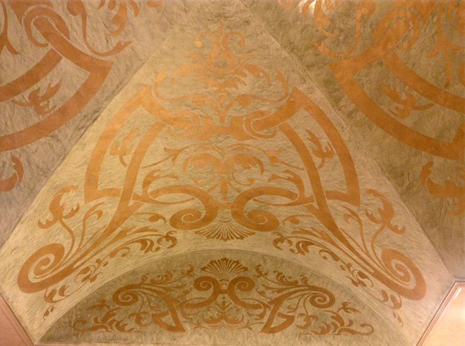 Milano Gold Metallic Grassello Premium Venetian Plaster