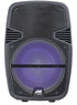 Portable 15 inch Bluetooth Party Speaker with Disco Light & Stand