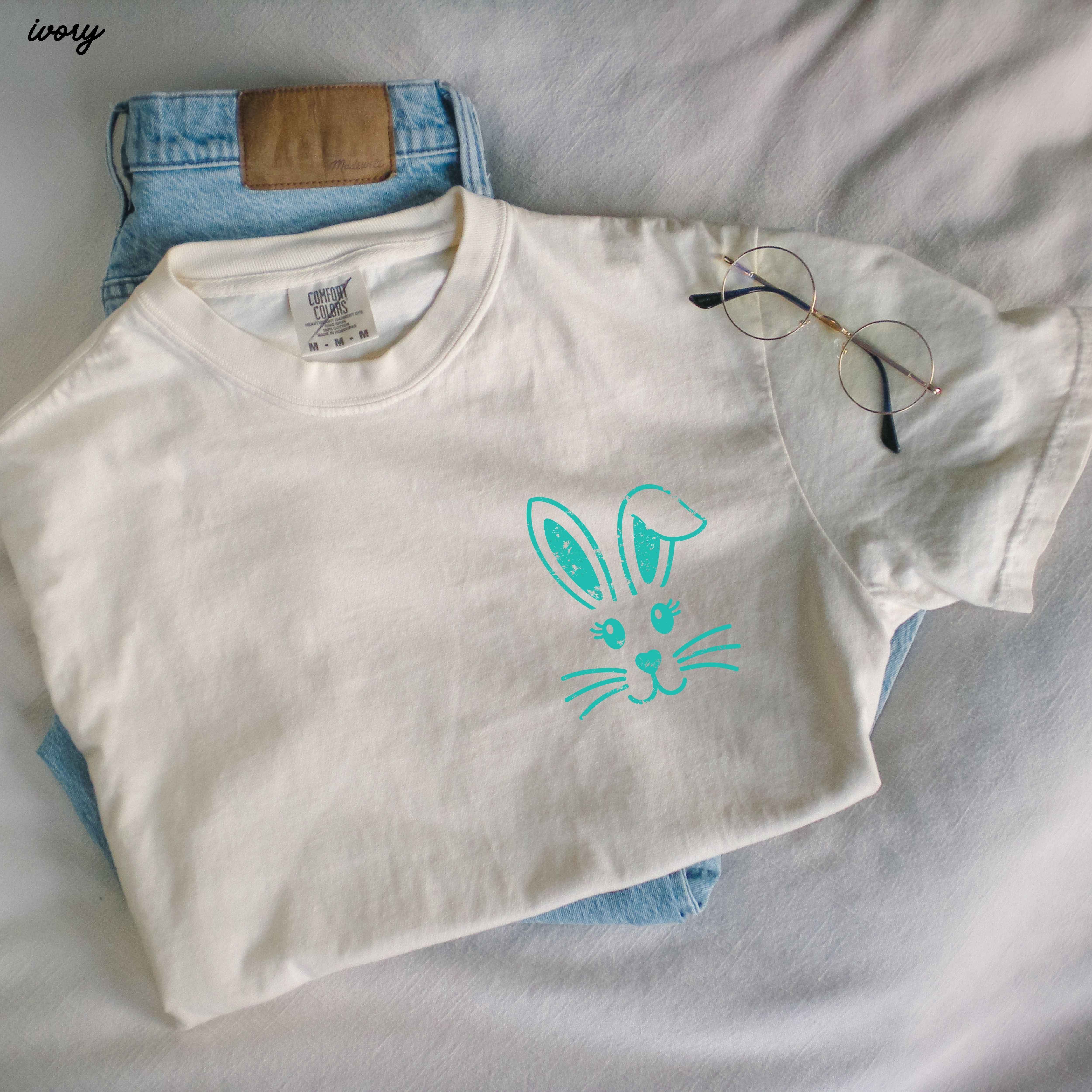 Pocket Bunny Comfort Colors Tee *15 Colors (S-3X)