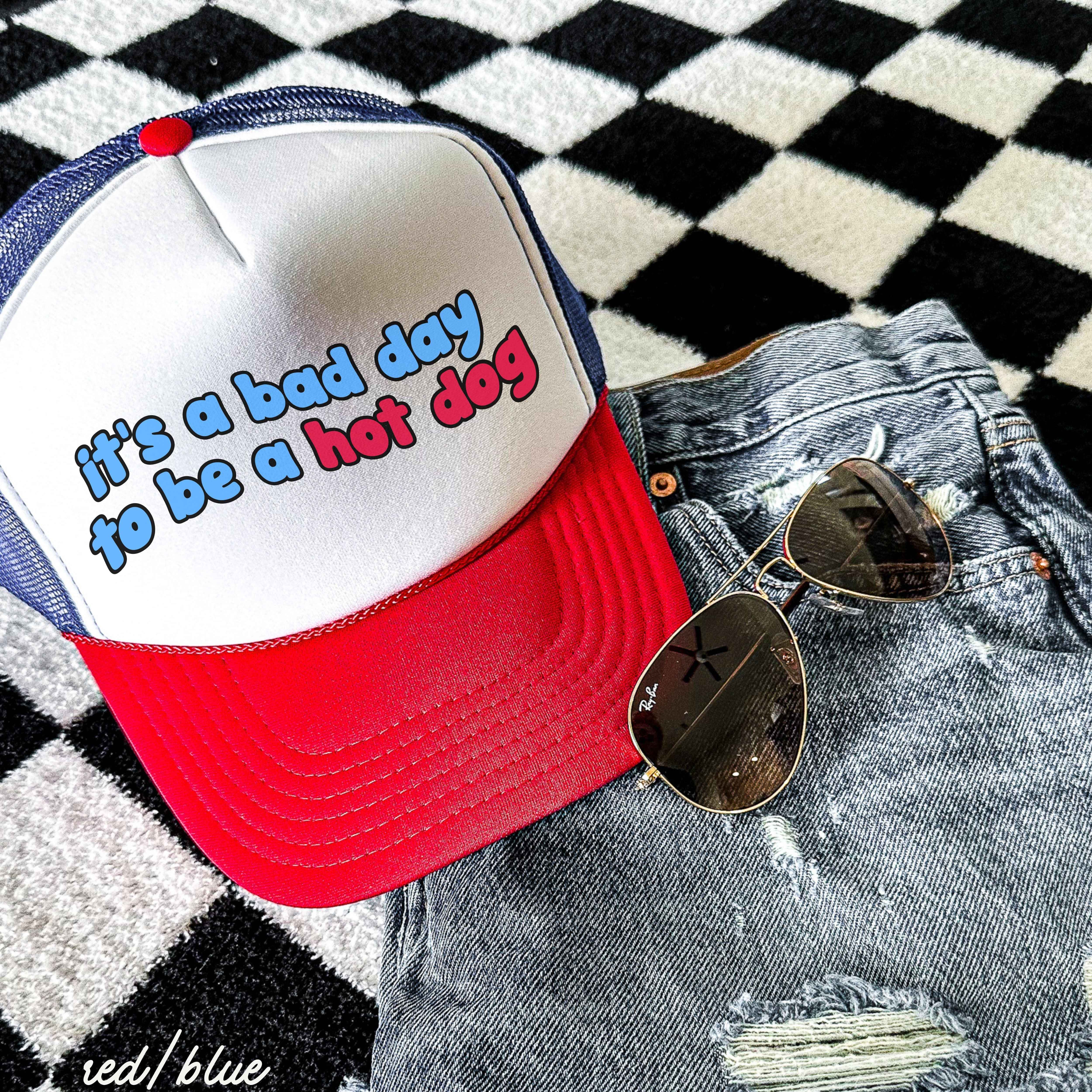 Hot Dog Trucker Hat *7 COLORS